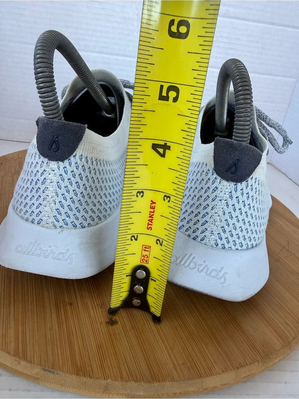 Allbirds Tree Dasher 2 Womens Size 7.5 Blizzard Athletic Running Shoes Sneakers